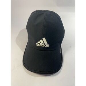 Adidas Men's Black Aeroready Black Cap Hat Tennis Running Sports